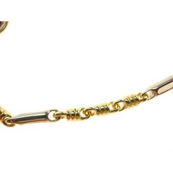 Bracciale Catena 3+1 molle e tubetto forato