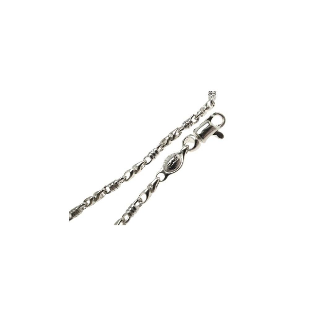 Bracciale Catena a molla e freccia alternata Oro Bianco