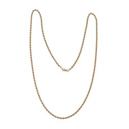 Collana corda Oro Giallo 70cm x 2.70mm