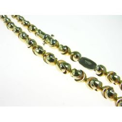 Collana Bubble bicolore