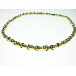 Collana Bubble bicolore