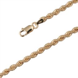 Rope Necklace Yellow Gold Lace 90cm x 3.30mm Yellow Gold