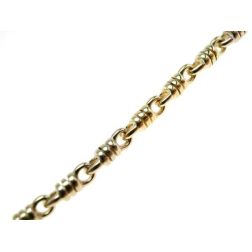 Bracciale Catena a molla in Oro Giallo e Bianco