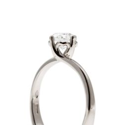 Solitario "Love Panarea" Diamante GIA da 0.70ct Platino