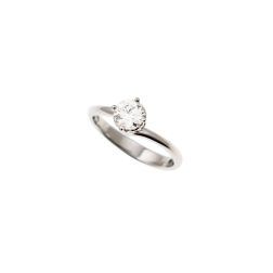 Solitaire "Love Panarea" GIA Diamond 0.70ct Platinum
