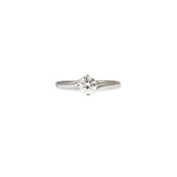 Solitario "Love Panarea" Diamante GIA da 0.55ct Platino