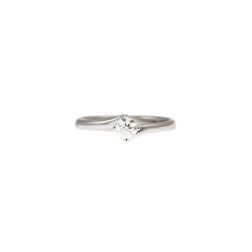 Solitaire "Love Panarea" GIA Diamond 0.30ct Platinum