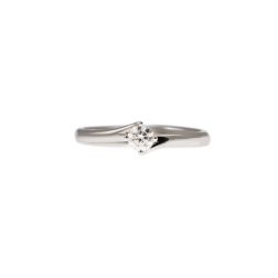 Solitaire "Love Panarea" GIA Diamond 0.20ct Platinum