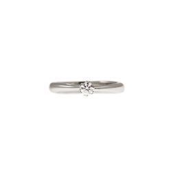 Solitario "Blossom" Diamante GIA da 0.19ct Platino