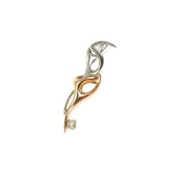 Hug “Pleasure” Pendant with Yellow Diamond