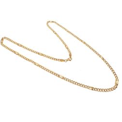Collana Grumetta alternata con Pernice 50cm x 3.20mm