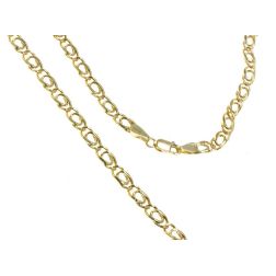 Collana maglia Accoppiata 50cm x 4.00mm