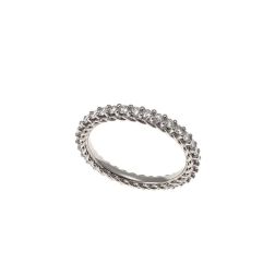 Veretta Eternity Intreccio 2.70mm in Platino