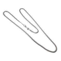 Collana Grumetta 45cm x 2.90mm - Platino