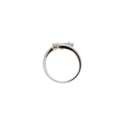 Contrariè Three-Thread Trilogy Ring 0.498ct - Platinum - Italian Size 12