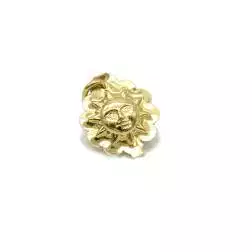 Ciondolo Sole Oro Giallo