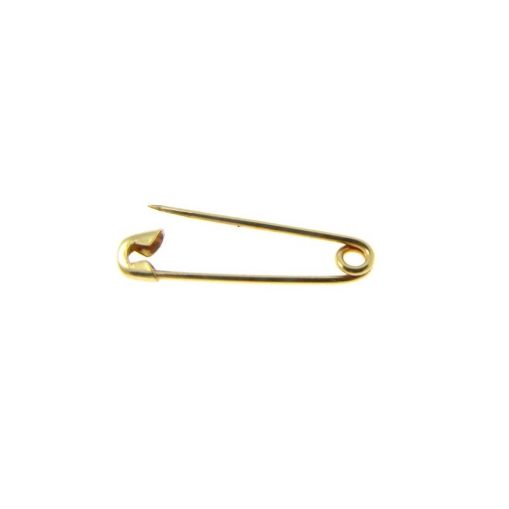 Small Safety Pin 18kt yellow gold