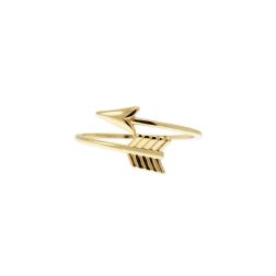 Anello Freccia Oro Giallo
