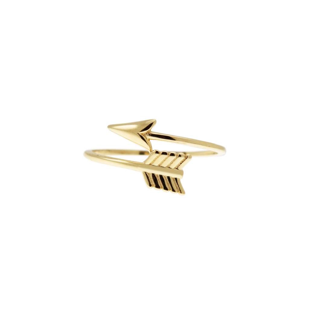 Anello Freccia Oro Giallo