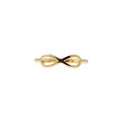 Anello Infinito Piccolo Oro Giallo
