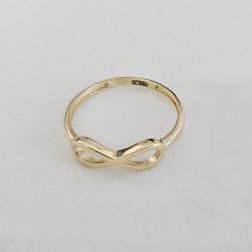 Anello Infinito Piccolo Oro Giallo