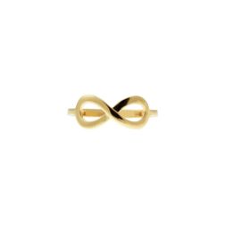 Anello Infinito Grande Oro Giallo