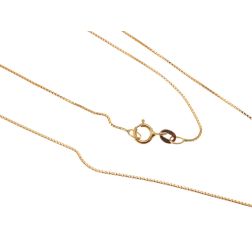 Girocollo Veneta 0,4mm in Oro Giallo
