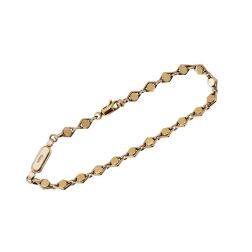 D&R bracelet in White and Yellow Gold