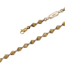Collana D&R in Oro bianco e giallo