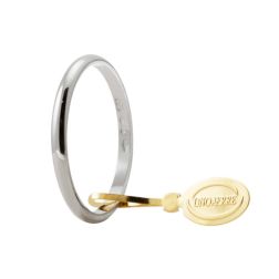 Wedding band Classic Francesina 1,5g White Gold UNOAERRE