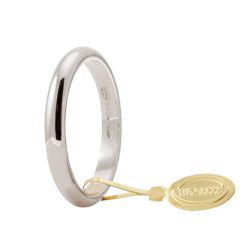 Fede Classica Francesina 4gr Oro Bianco UNOAERRE