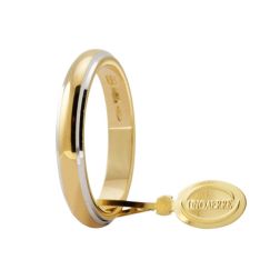 Wedding Band Classic 5g with white borders UNOAERRE