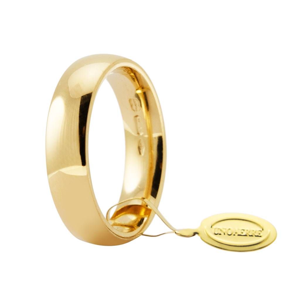 Wedding Band Comfortable UNOAERRE 5 mm