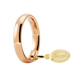 Comfortable wedding band Rose Gold 3.5mm UNOAERRE