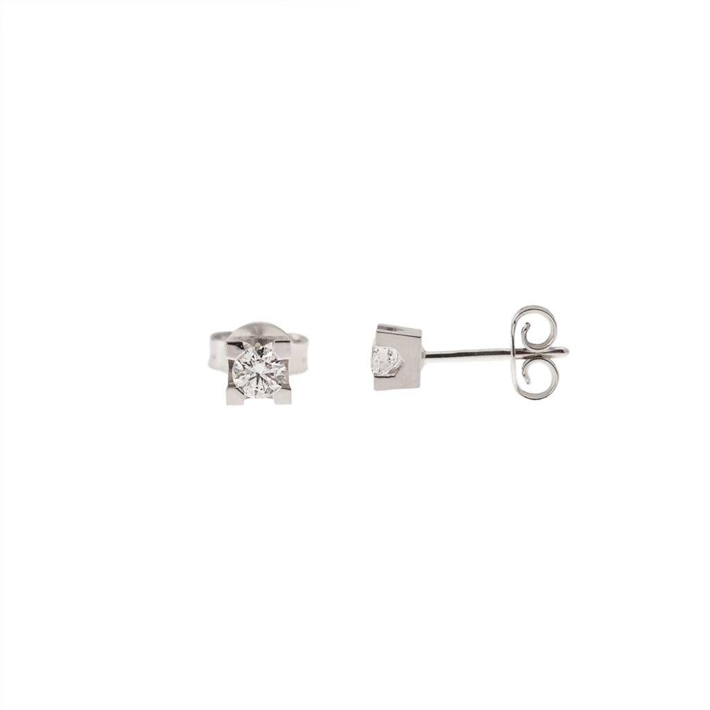 Orecchini Solitari Sparkle Diamanti 0.33ct