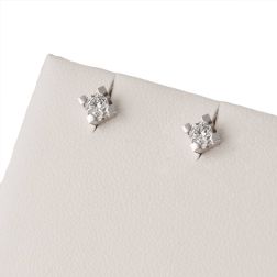 Orecchini Solitari Sparkle Diamanti 0.33ct