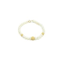 Yellow gold Scalar Beads bracelet