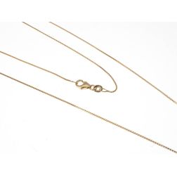 Necklace Veneta 42cm 0.90mm yellow gold