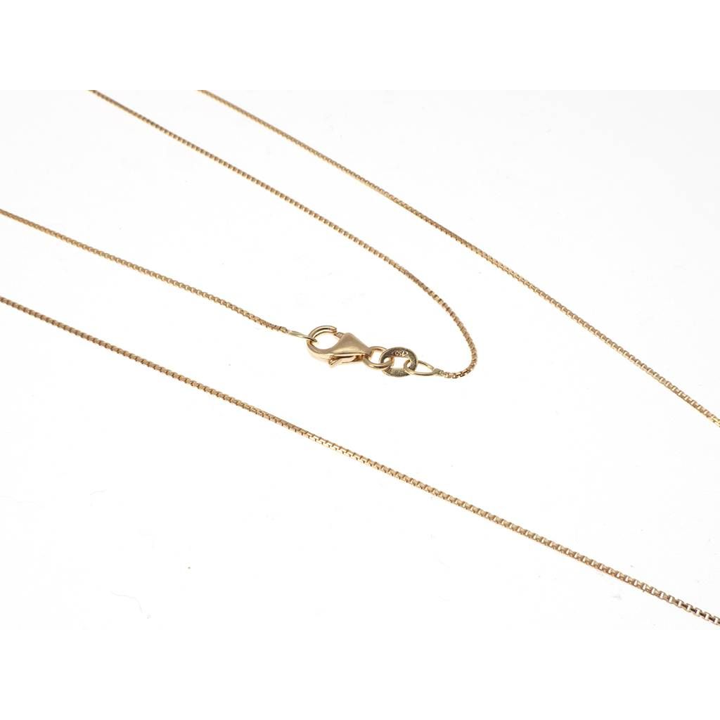 Necklace Veneta 42cm 0.90mm yellow gold