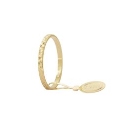 Wedding Band Gardenia Yellow Gold UNOAERRE