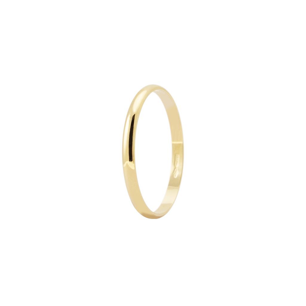 Yellow gold 1 gram ring