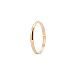 Rose gold 1 gram ring