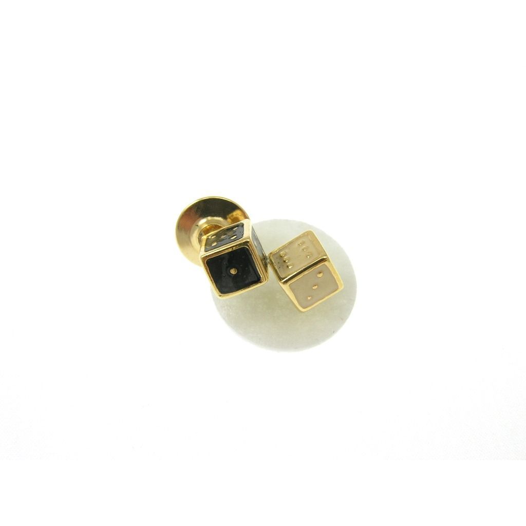 Spilla Dadi oro giallo 18kt