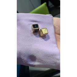 Spilla Dadi oro giallo 18kt