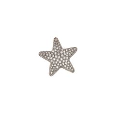 Diamonds Sea Star Pendant 3cm