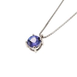 5mm Solitaire Tanzanite Necklace