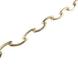 Bracciale semirigido a segmenti sinuosi in Oro Giallo