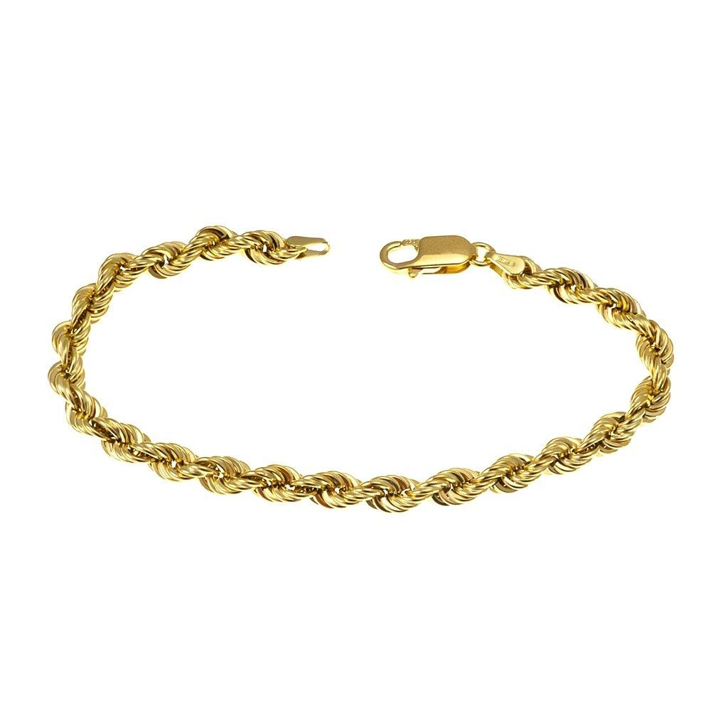 Bracciale Corda oro giallo x 4.80mm