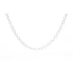 Girocollo Rolò Rigata 4,7mm in Oro Bianco