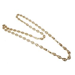 Navy chain necklace 70cm x 7.60mm